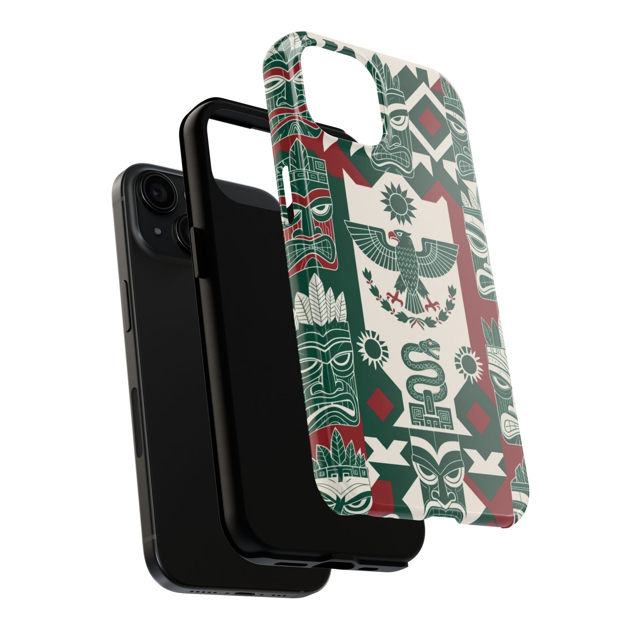 Aztec Eagle & Serpent  Phone Case