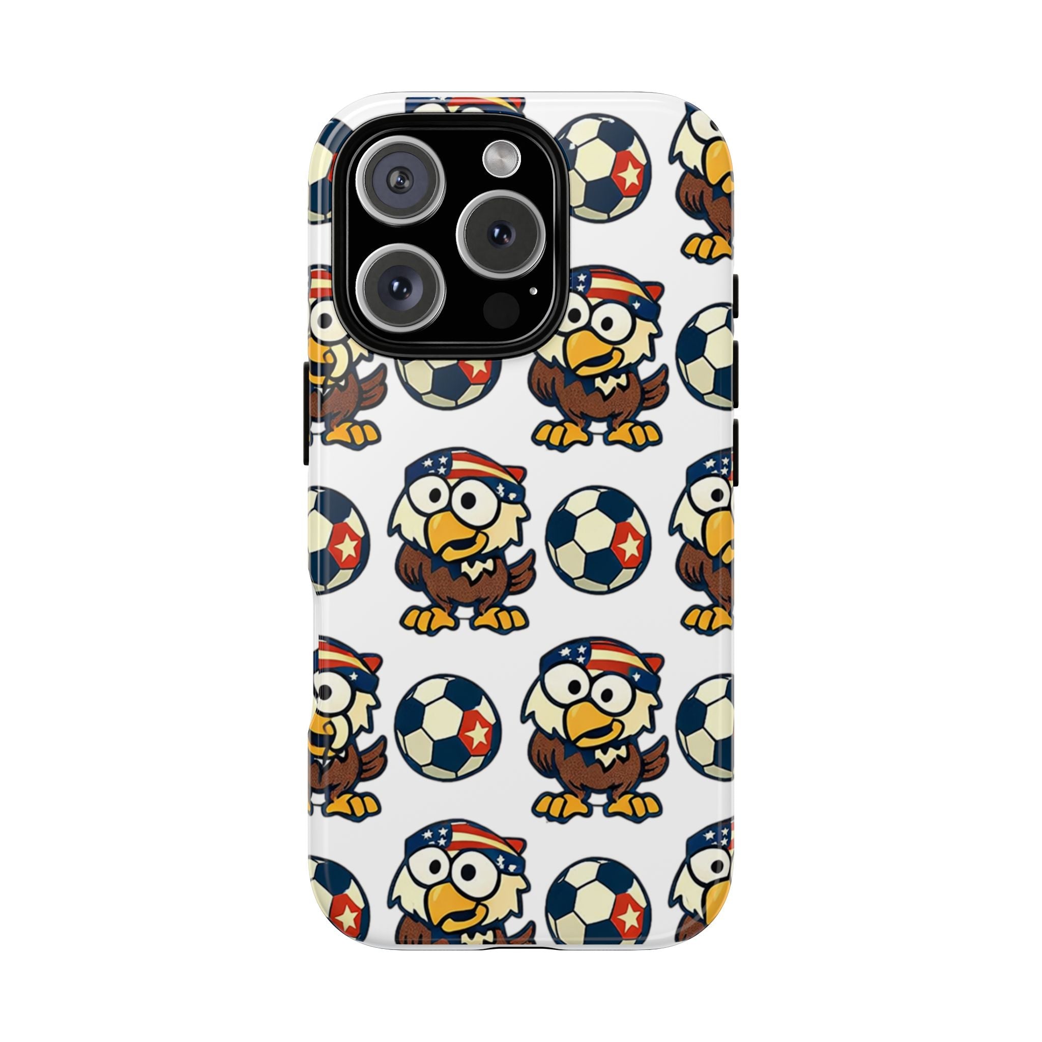 Eagle Soccer Pattern Phone Case