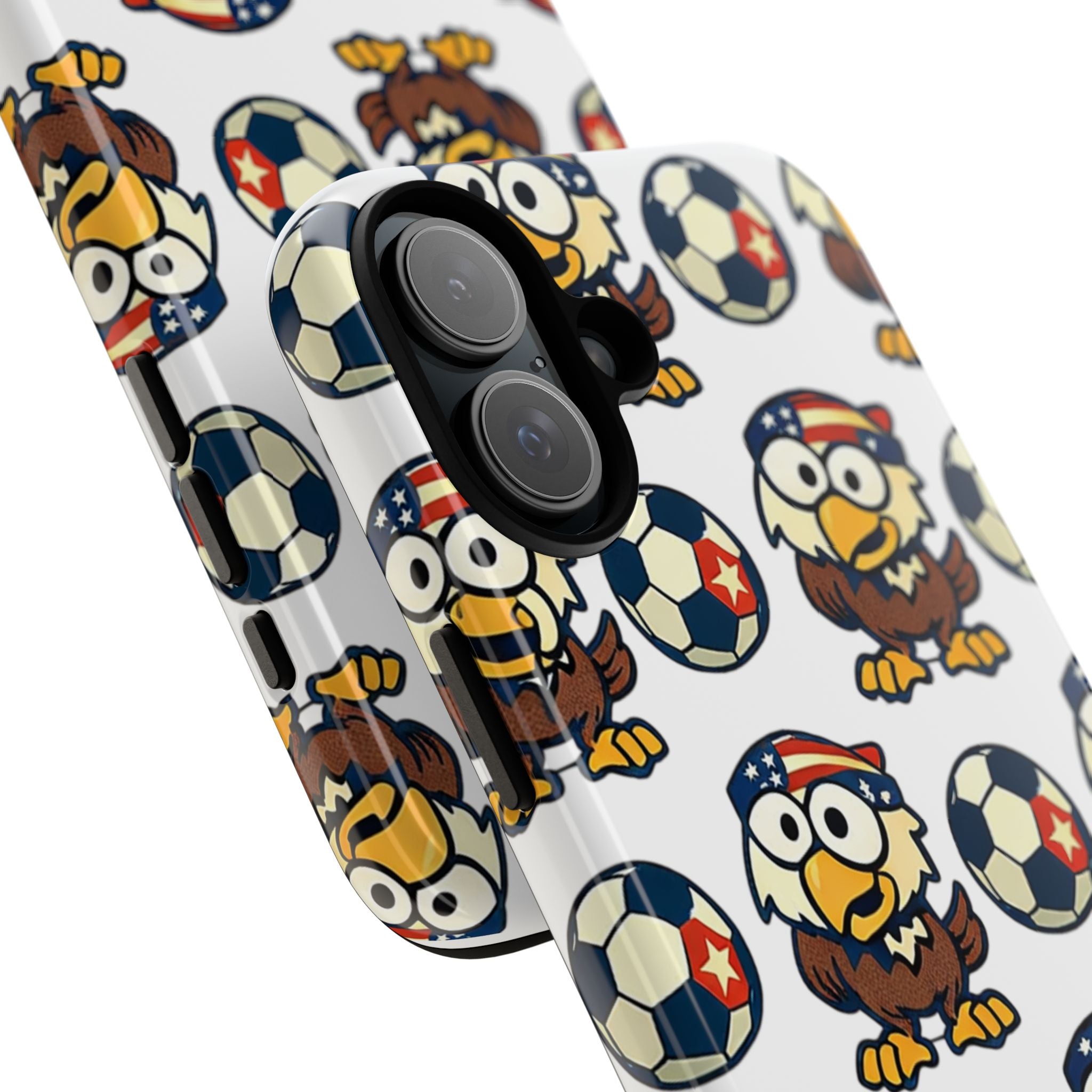 Eagle Soccer Pattern Phone Case