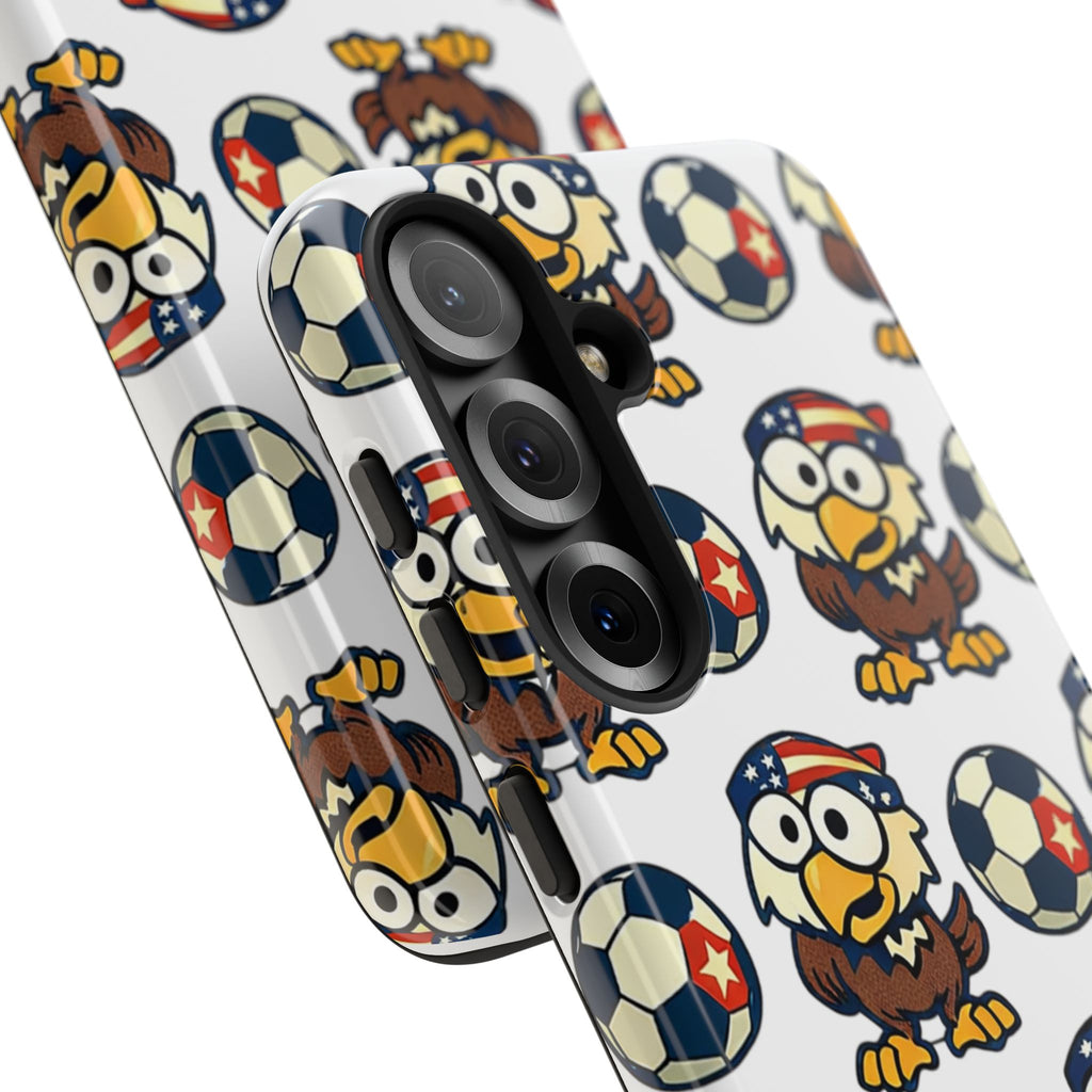 Eagle Soccer Pattern Phone Case