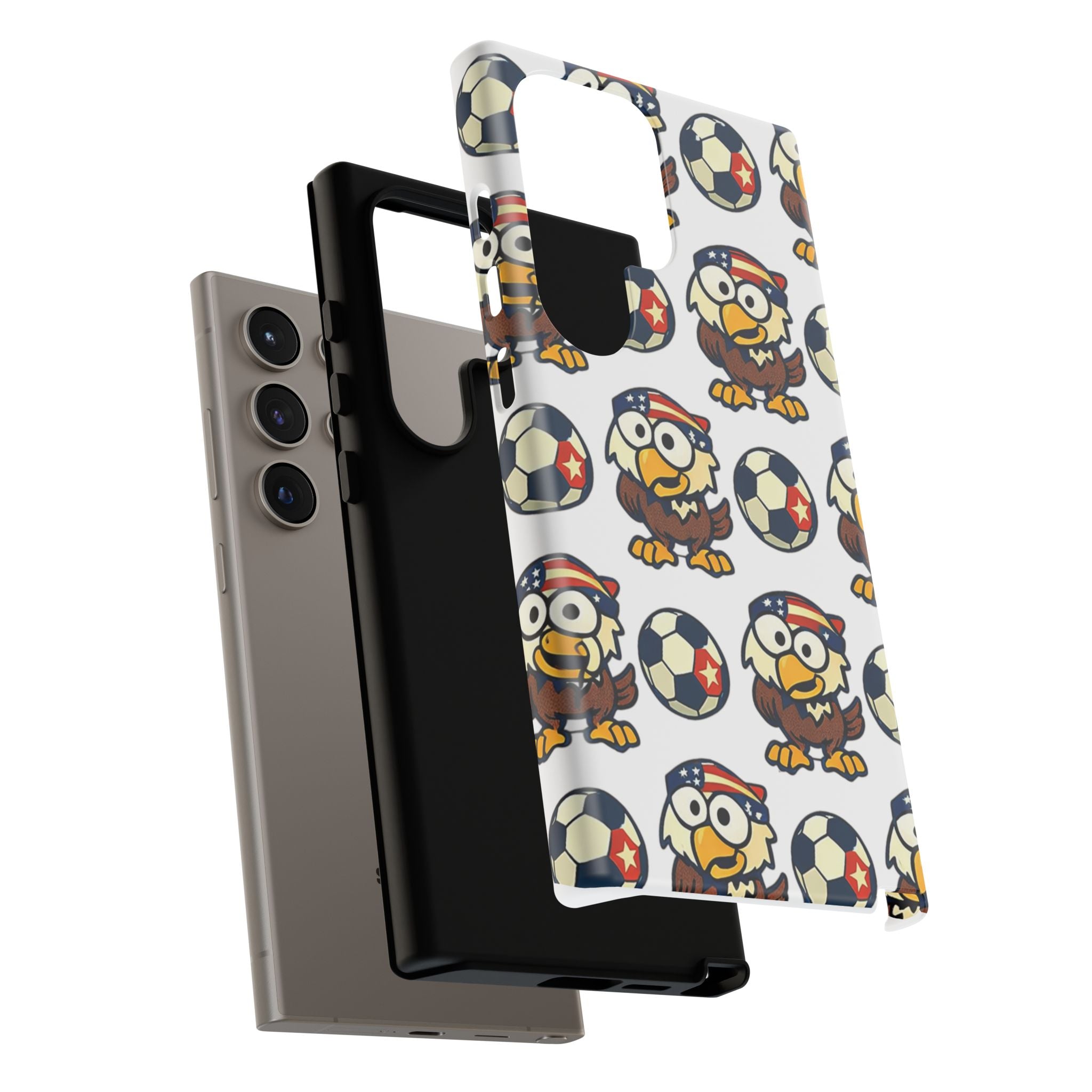 Eagle Soccer Pattern Phone Case
