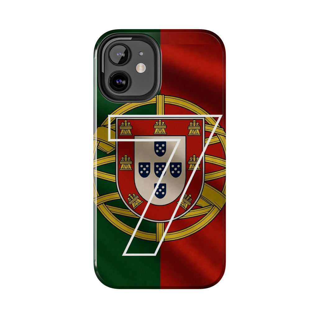 Portugal Flag Number 7 Phone Case
