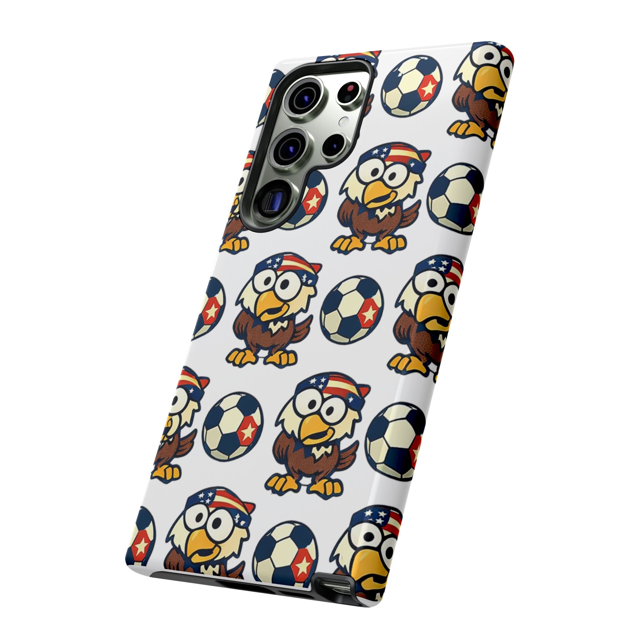 Eagle Soccer Pattern Phone Case