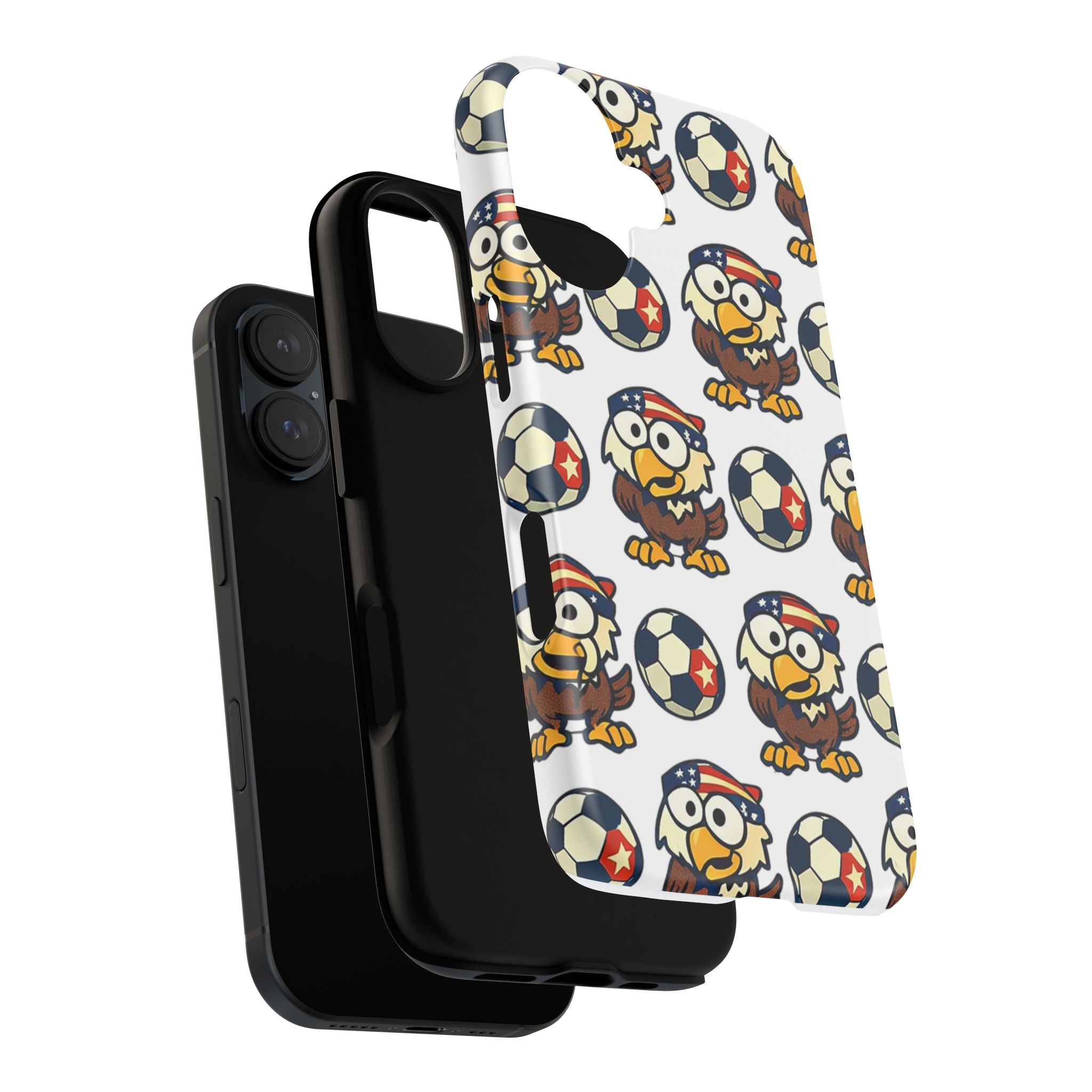 Eagle Soccer Pattern Phone Case
