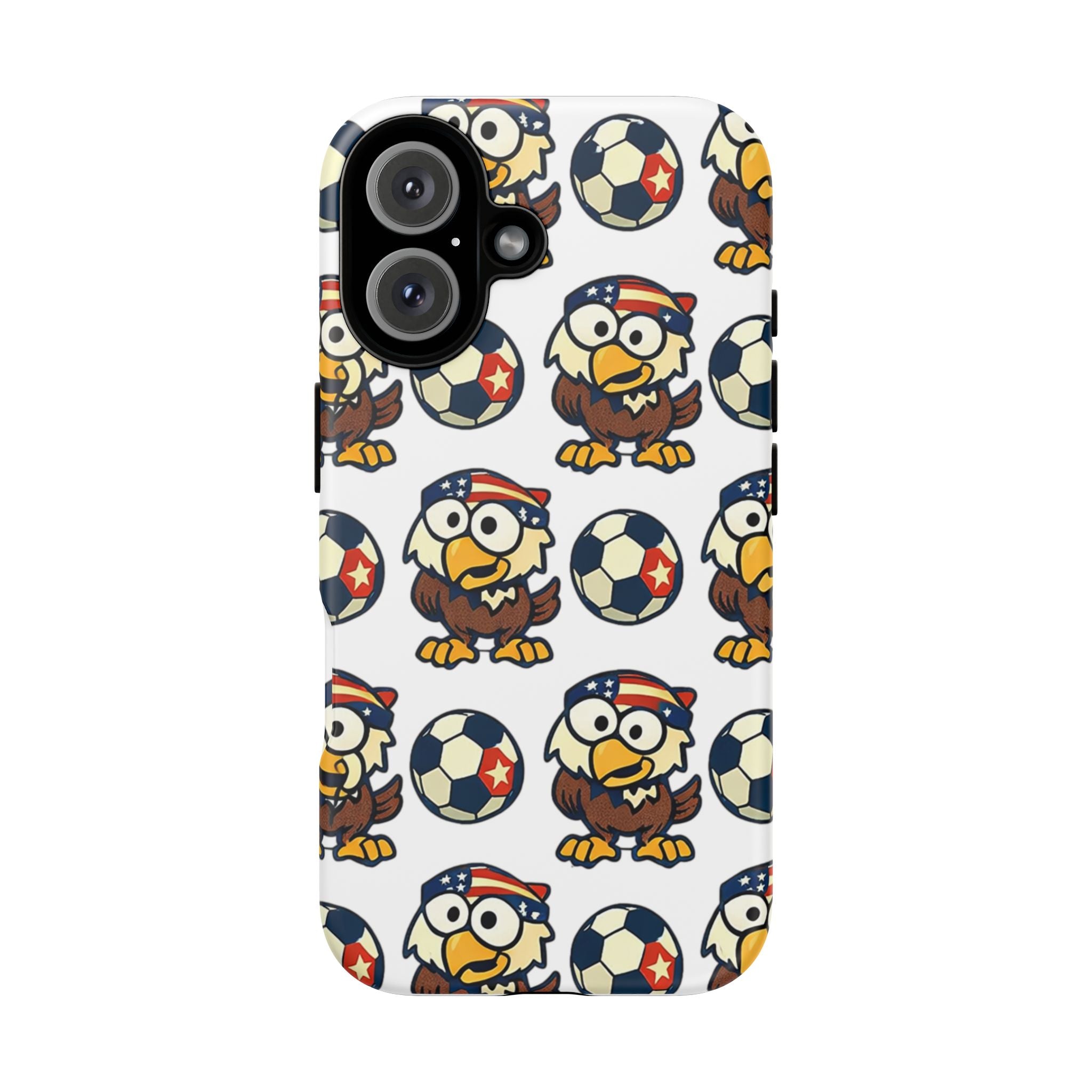 Eagle Soccer Pattern Phone Case