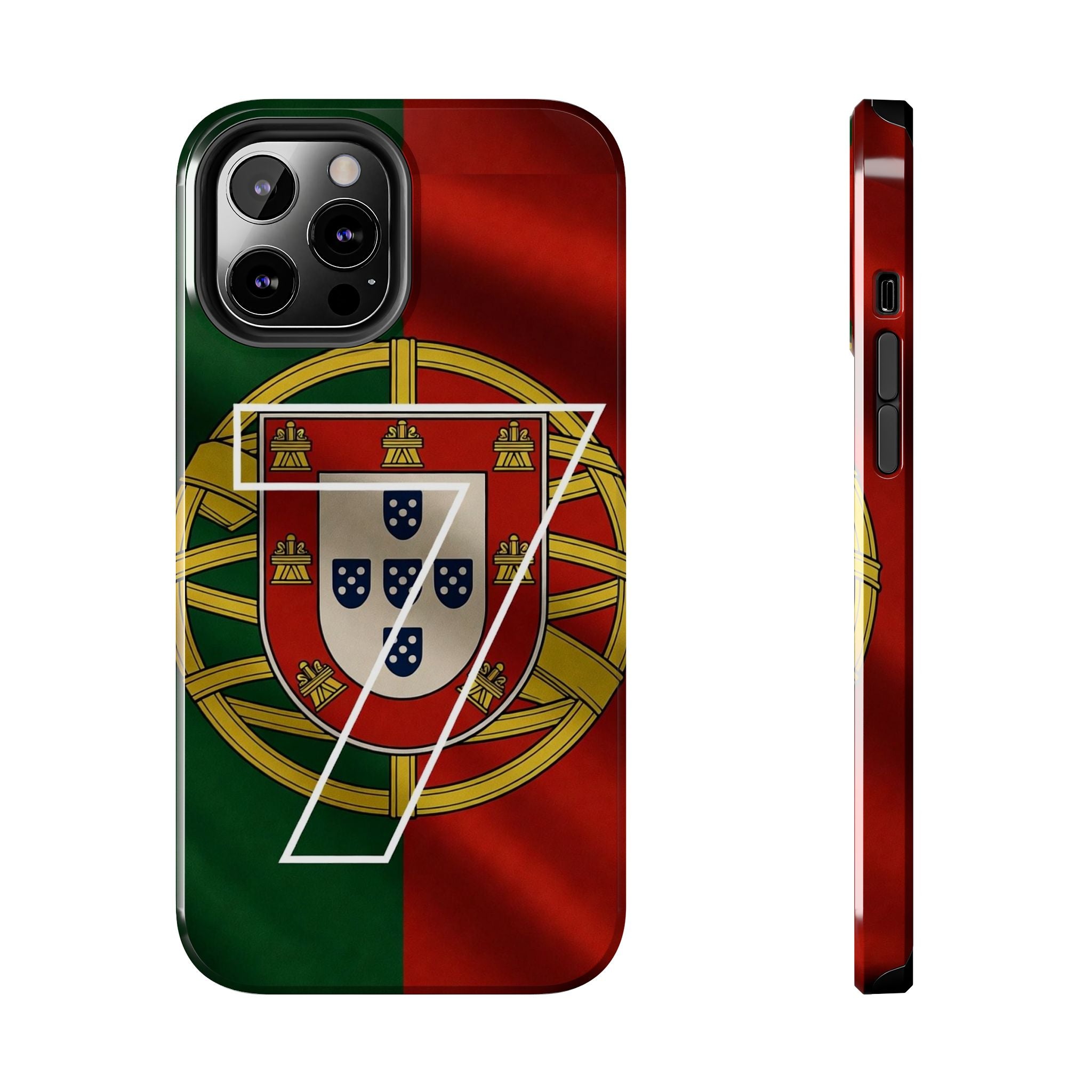 Portugal Flag Number 7 Phone Case