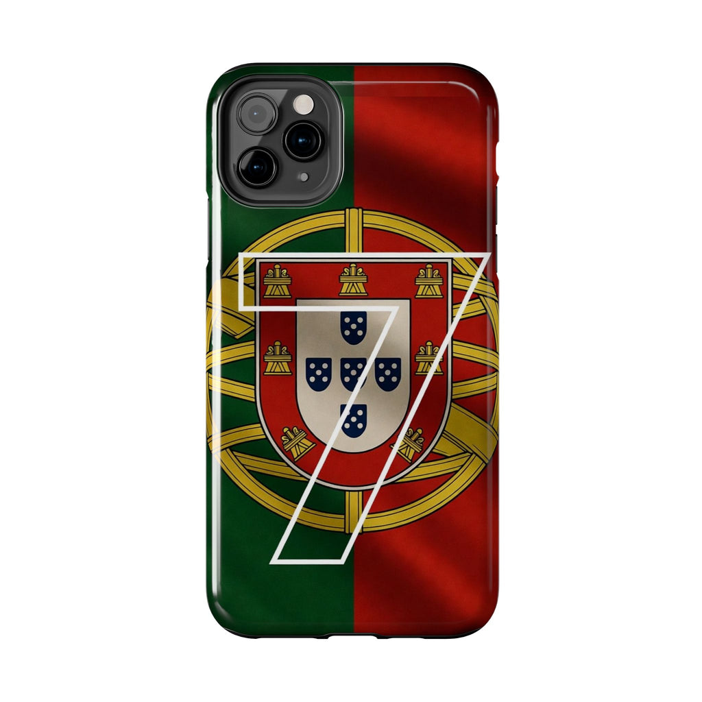 Portugal Flag Number 7 Phone Case