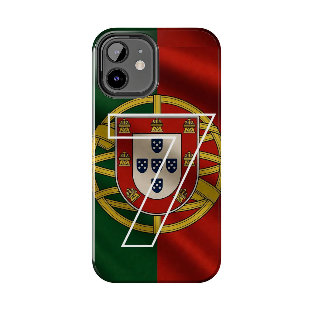 Portugal Flag Number 7 Phone Case