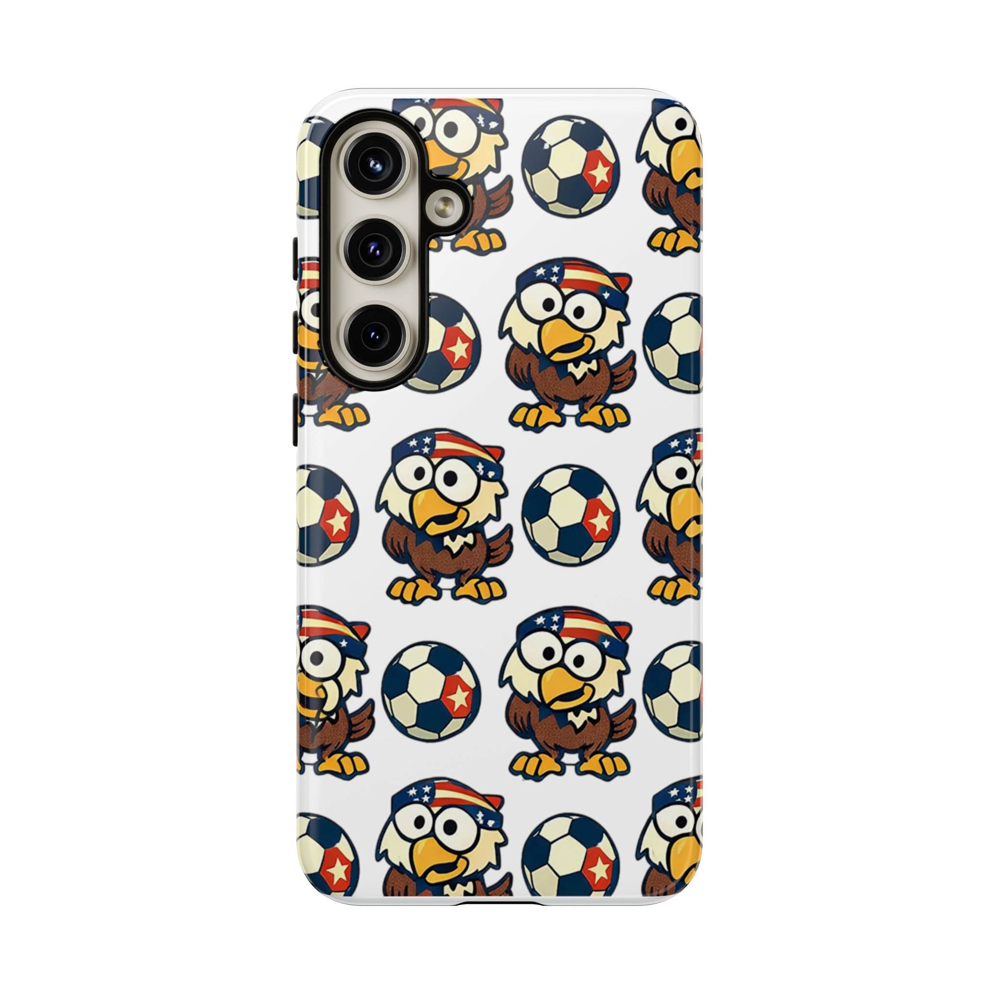 Eagle Soccer Pattern Phone Case