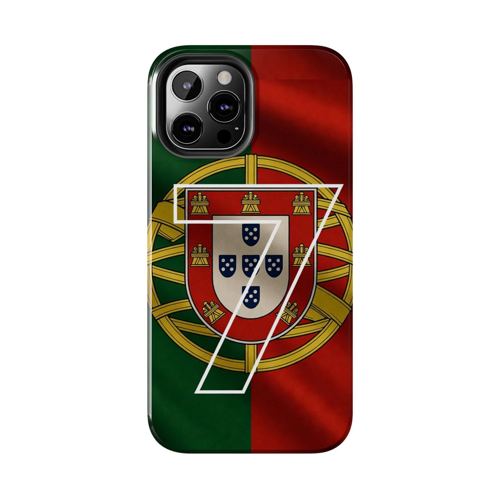 Portugal Flag Number 7 Phone Case