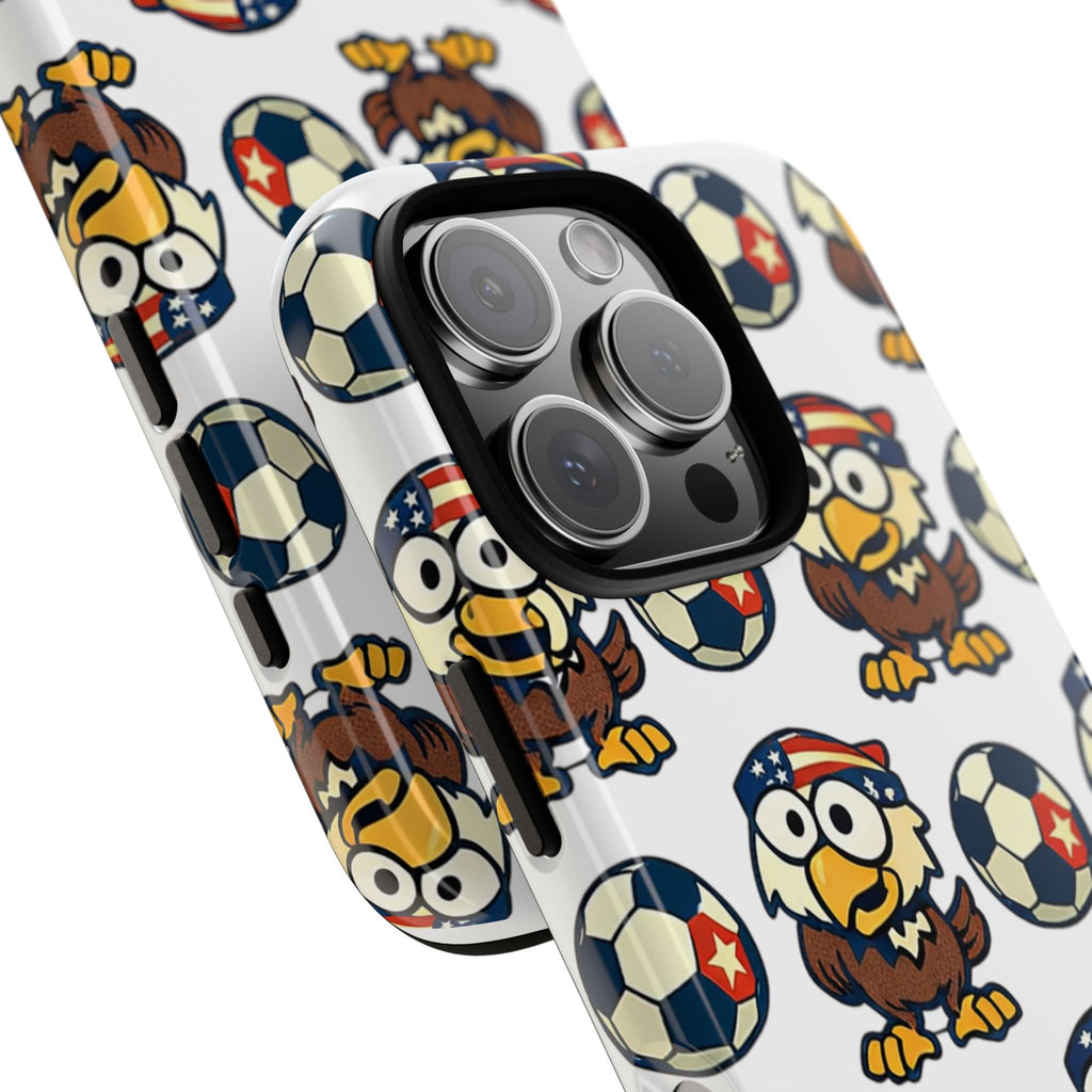Eagle Soccer Pattern Phone Case