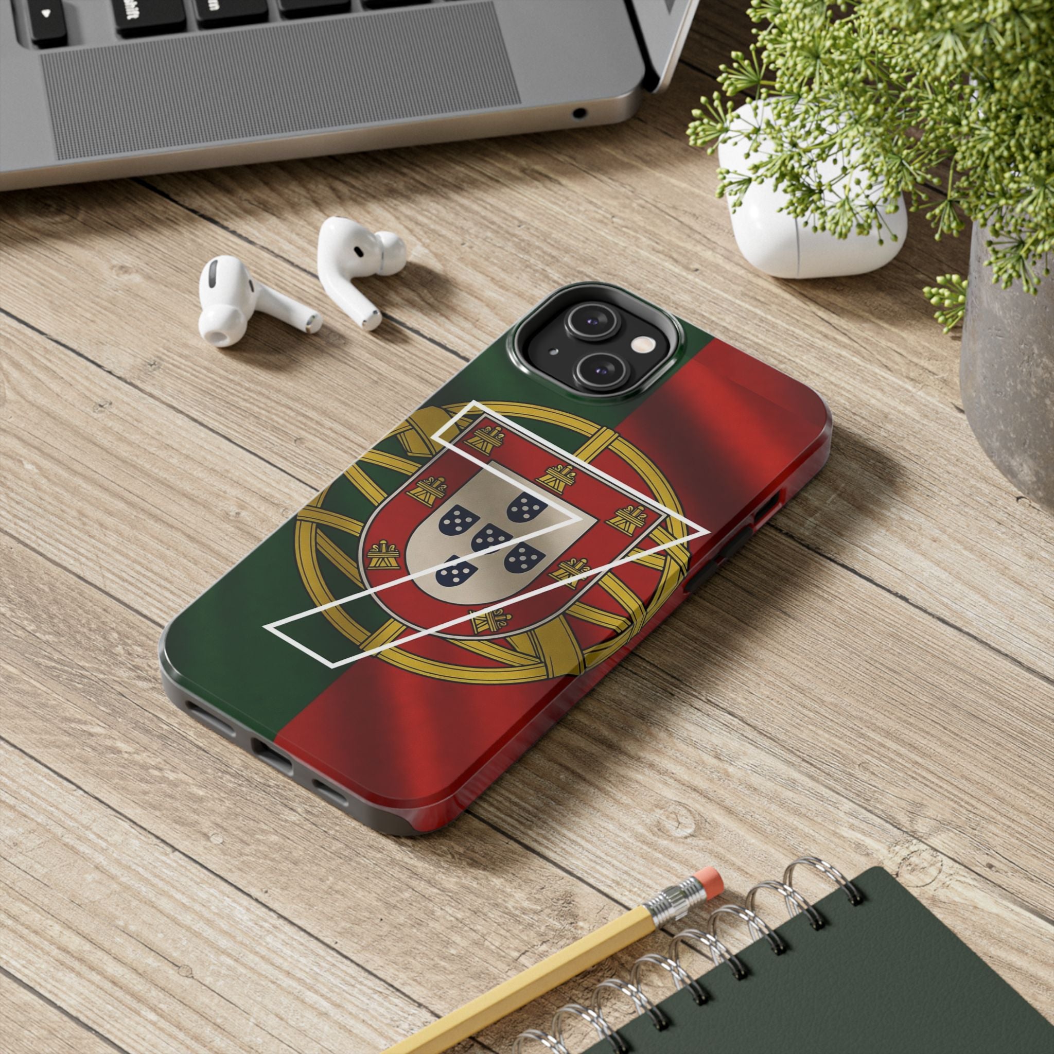 Portugal Flag Number 7 Phone Case