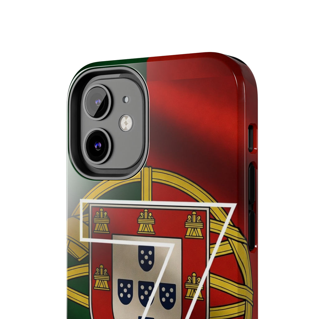 Portugal Flag Number 7 Phone Case