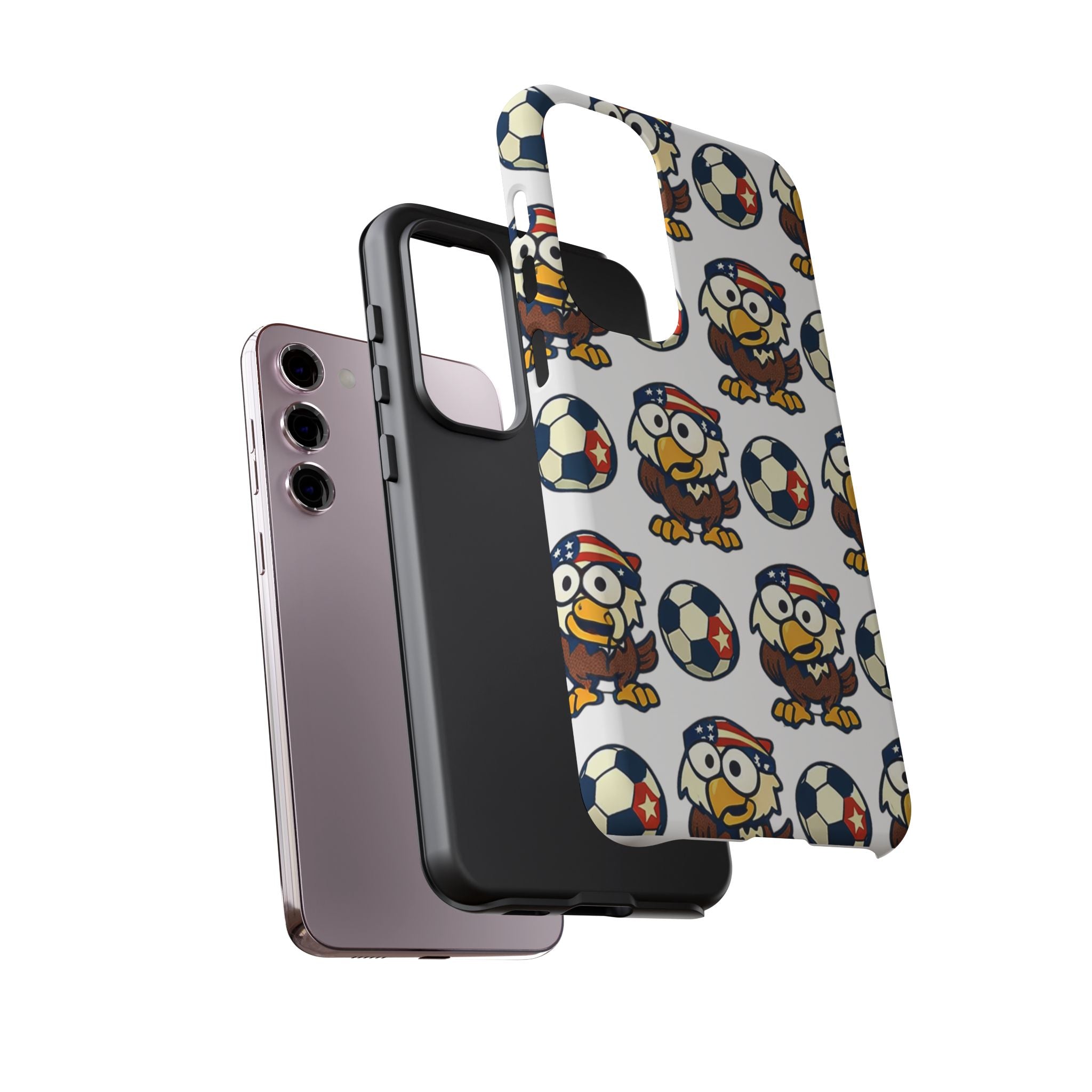 Eagle Soccer Pattern Phone Case