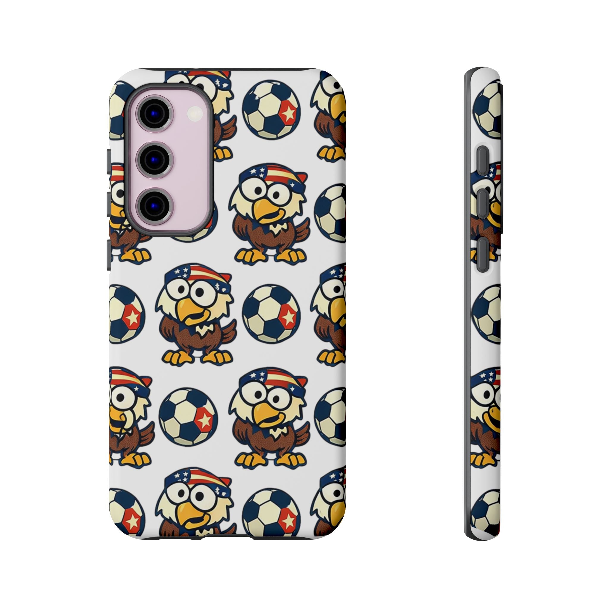 Eagle Soccer Pattern Phone Case