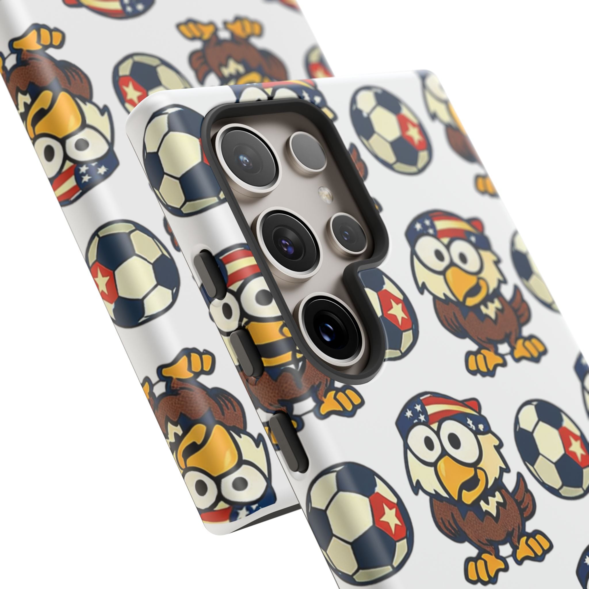 Eagle Soccer Pattern Phone Case
